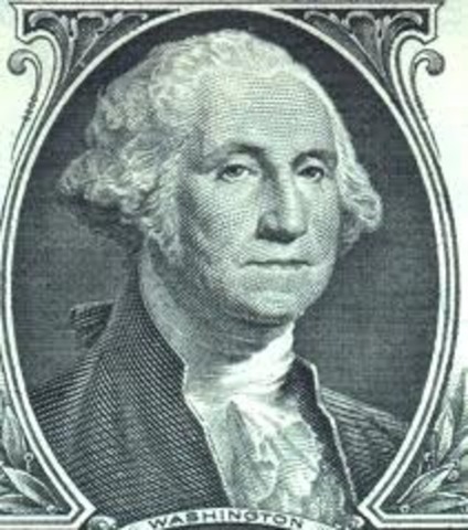 Election - George Washington is elected president