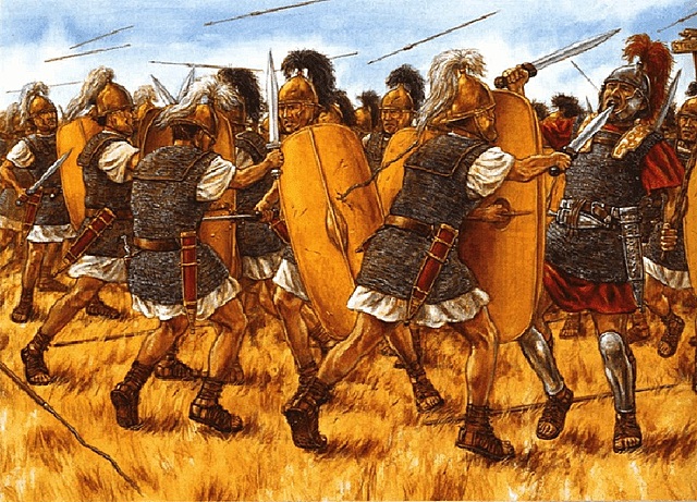 Derrota de Pompeyo en Farsalia