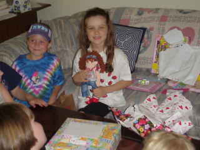 Hace ocho años que celebré mi siete cumpleaños con la fiesta.