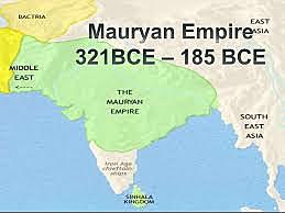The Maurya Empire is founded