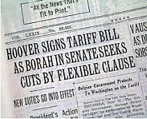 The Smoot-Hawley Tariff