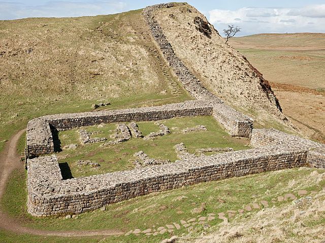 Hadrian Wall is built