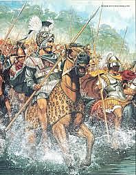 the second Macedonian war begins