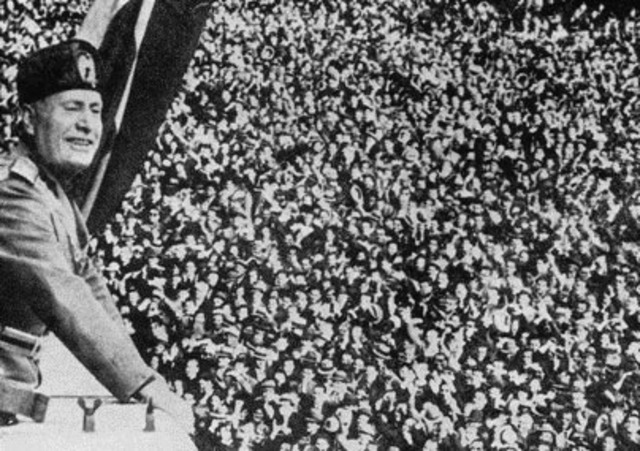 Mussolini takes over in Italy