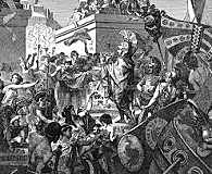 Second of the Peloponnesian Wars between Sparta and Athens