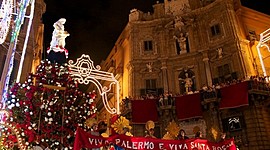 Timeline: Festività religiose e folcloristiche: Santa Rosalia