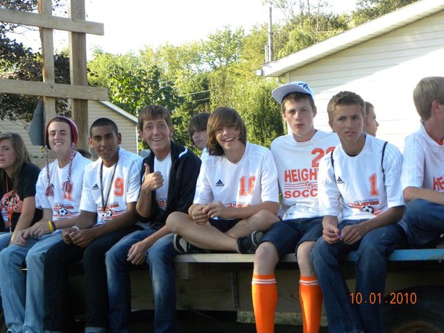 Hace tres meses que yo monté en un desfile