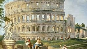 Building of the Colosseum.