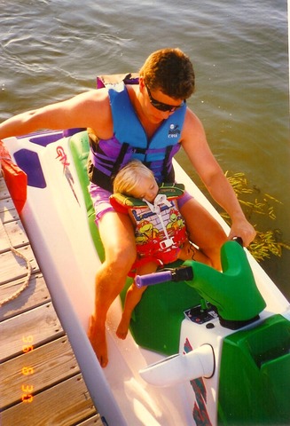 Hace catorce años que monté en moto acuática.