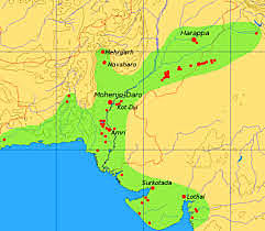 The indus river valley begins developing