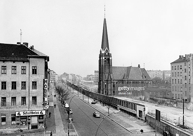 die Versöhnungskirche in Bernauer Strasse