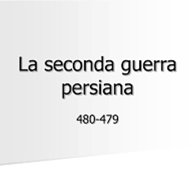 Timeline: La seconda guerra persiana