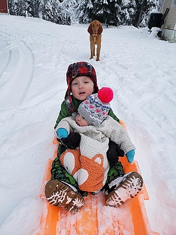 Reid Learns How to Care For Baby Sister: Initiate vs. Guilt