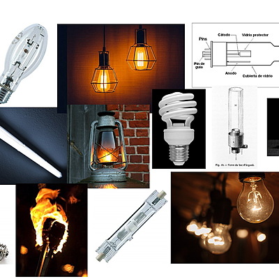 Timeline: Uso de la Luz en el Historia _Sofía Paiz