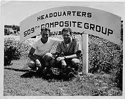 The 509 Composite Group begins flying practice over Japan.