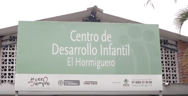 Entro a la guarderia