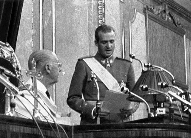 Nombramiento de Juan Carlos como sucesor