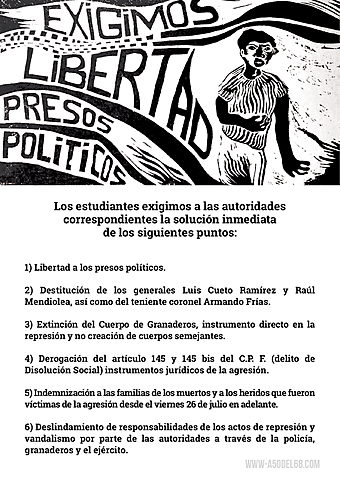 liberacion de presos politicos