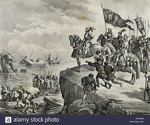 Conquer of Indian territories and first imposition of taxes