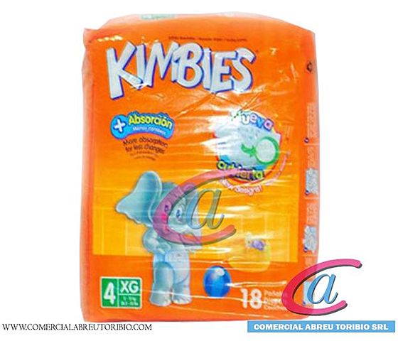 uso de pañales descartables.