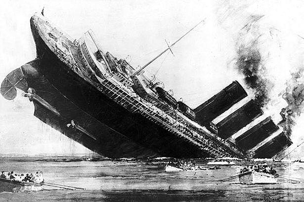 Sinking of Lusitania
