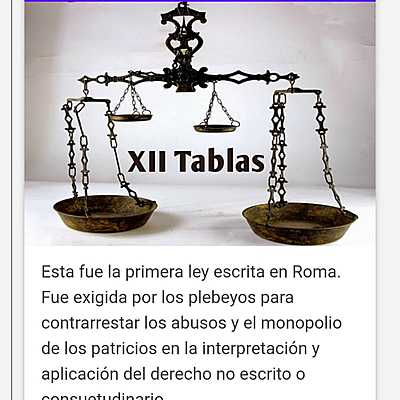 Timeline: La ley de las XII Tablas