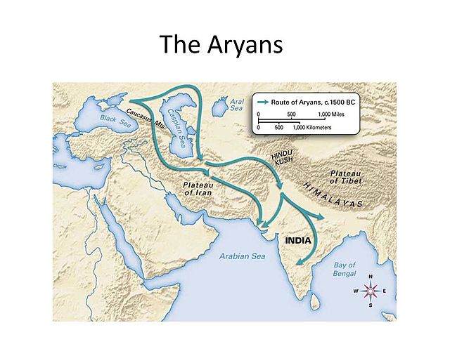 The Aryan invasion begins(c. 1600 BCE)