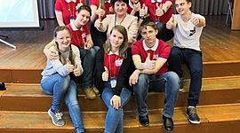 Timeline: Этапы развития пресс-центра Новосибирской классической гимназии №17