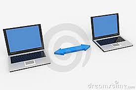 PRIMERA COMUNICACIÓN ENTRE 2 COMPUTADORAS