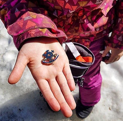 Ma deuxième étoile au ski