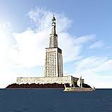 Construcción del faro de Alejandria