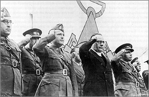 La retirada de les Brigades Internacionals del front de guerra.