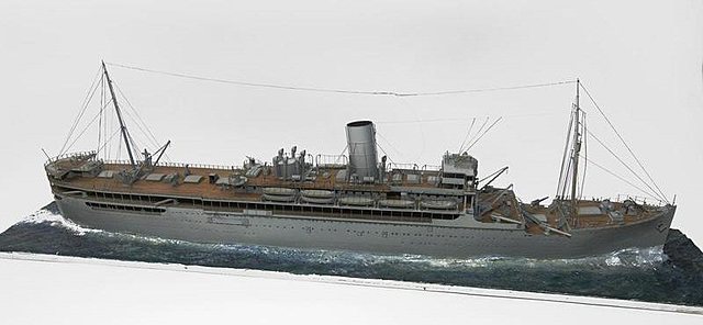 HMS Rawalpindi is sunk by German Battlecruisers