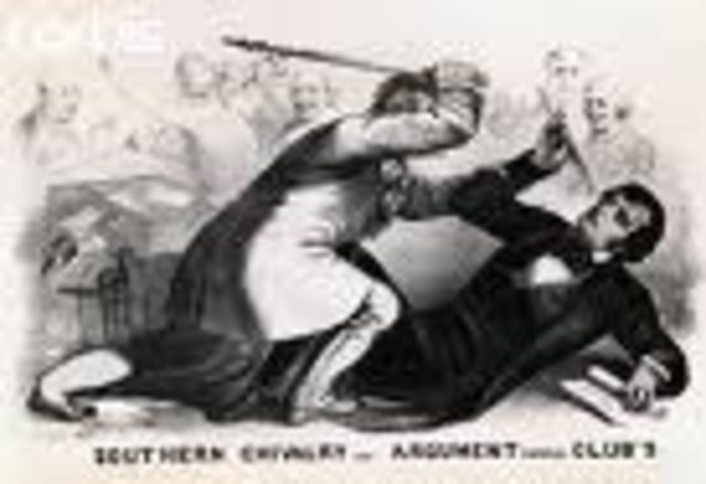 The Caning of Charles Sumner