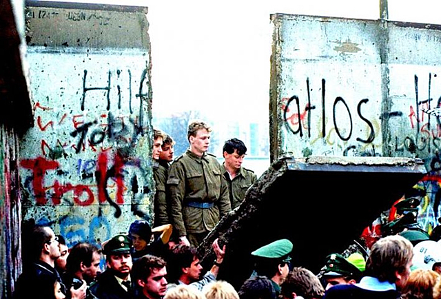 Caida del muro de Berlin