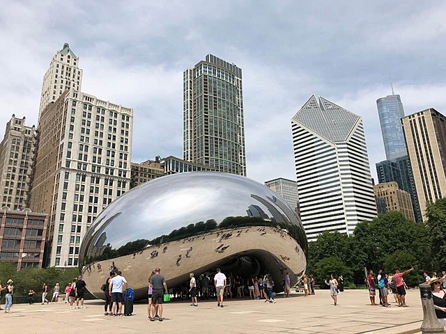 Yo fui a Chicago, Pennsylvania, y New York para los partidos de baloncesto