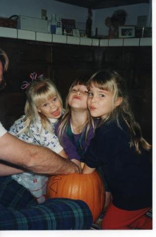 Hace catorce años cortè una calabasa para la primera vez.