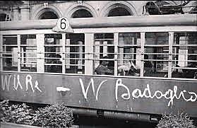 Fine del fascismo con destituzione di Mussolini