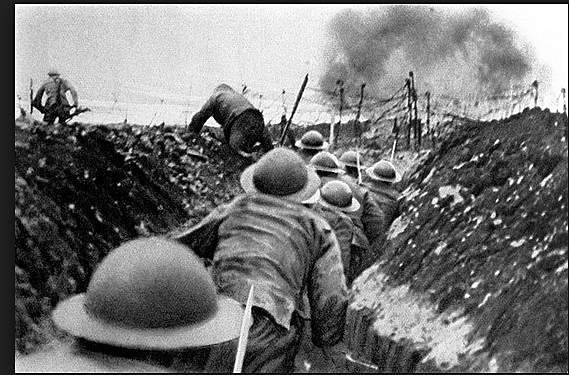 WW1-Germans Fire