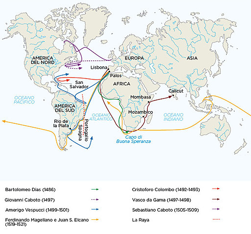 I viaggi di scoperta