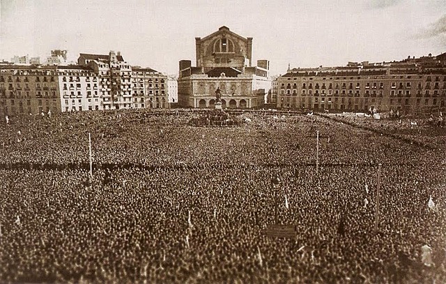Plaza Oriente de Madrid