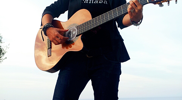 they gave me my first guitar