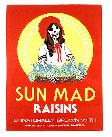 Sun Mad created by Ester Hernandez.