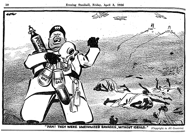 Mussolini Invades Ethiopia (POLITICAL)