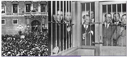 Enfrentamiento de la Generalitat y la suspensión del Estatuto catalán