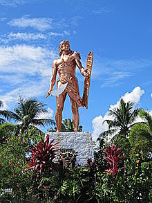 The Lapu Lapu Monument Was Put Up