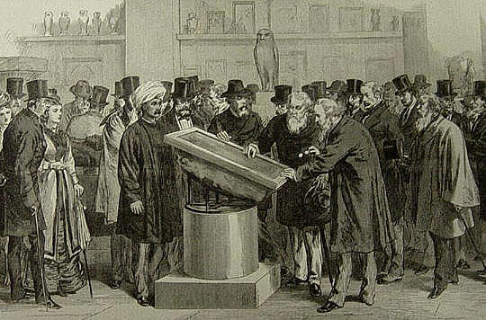 Napoleons army discovers the Rosetta Stone