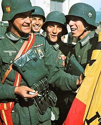 Envio de la División Azul a luchar contra la URSS