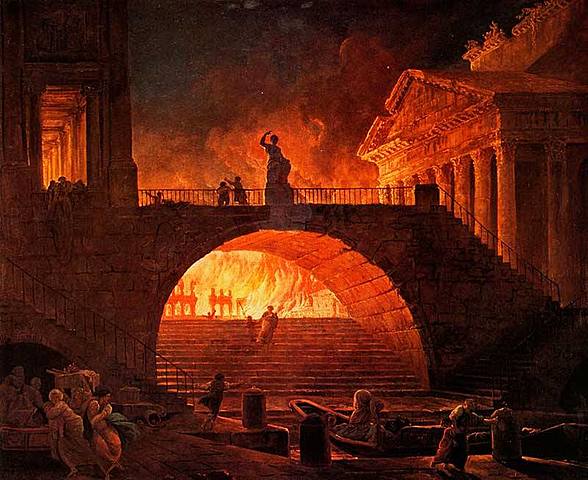 Incendio di Roma e prima persecuzione contro i cristiani