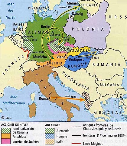 L'expansionisme d'Itàlia i Alemanya (1935 - 1939)
